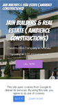 Mobile Screenshot of ambienceconstructions.com